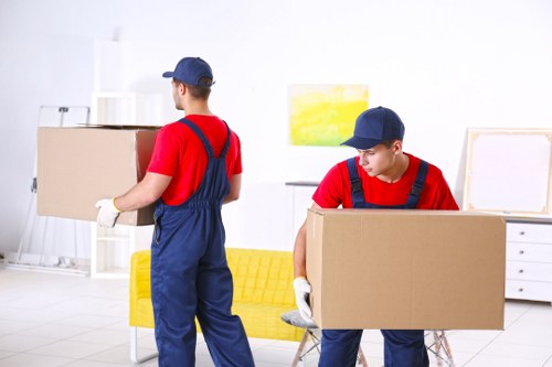Local removals team helping with a house move in Barnes