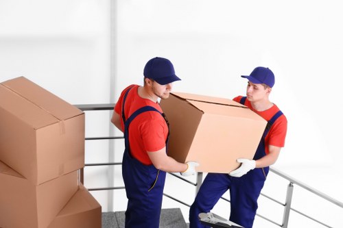 Student removals service helping a student move in Barnes