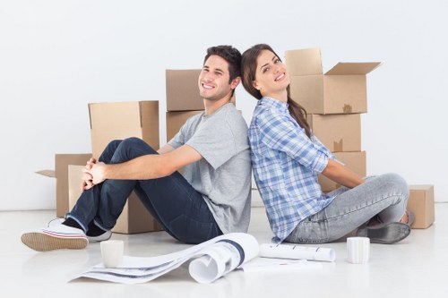 Barnes removals van supporting local home and business moves