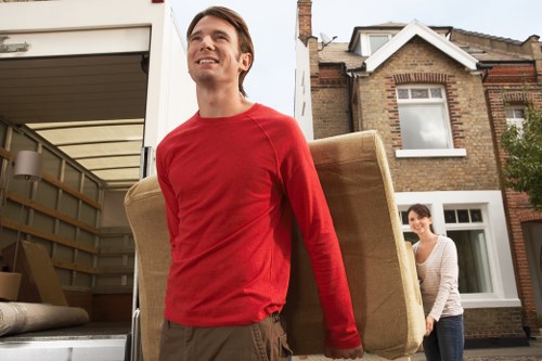 Professional movers assisting with student relocation in Barnes