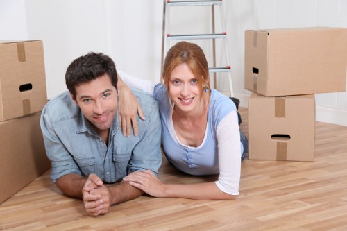 Professional Barnes van service handling furniture transport