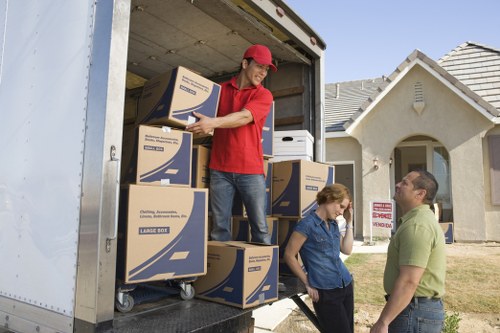 Office and business moving support from a Barnes van service