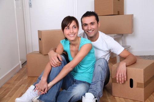Furniture and IT assets prepared for office removals Barnes