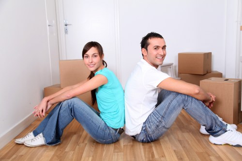 Commercial furniture removals service in Barnes office relocation