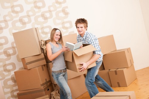Packing and loading service by Barnes removal specialists